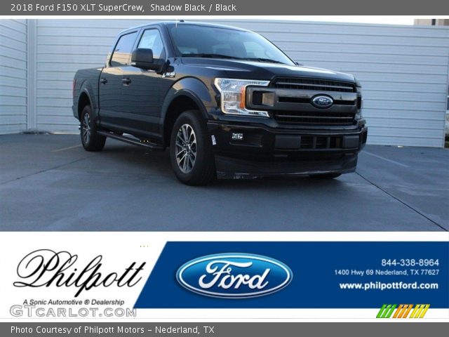 2018 Ford F150 XLT SuperCrew in Shadow Black