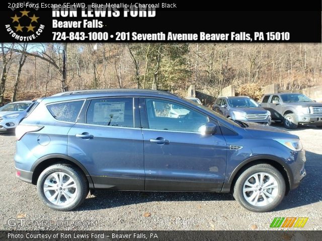 2018 Ford Escape SE 4WD in Blue Metallic