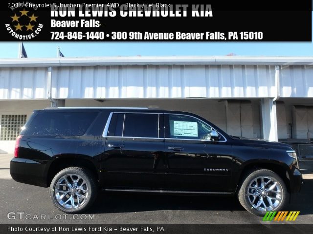 2018 Chevrolet Suburban Premier 4WD in Black