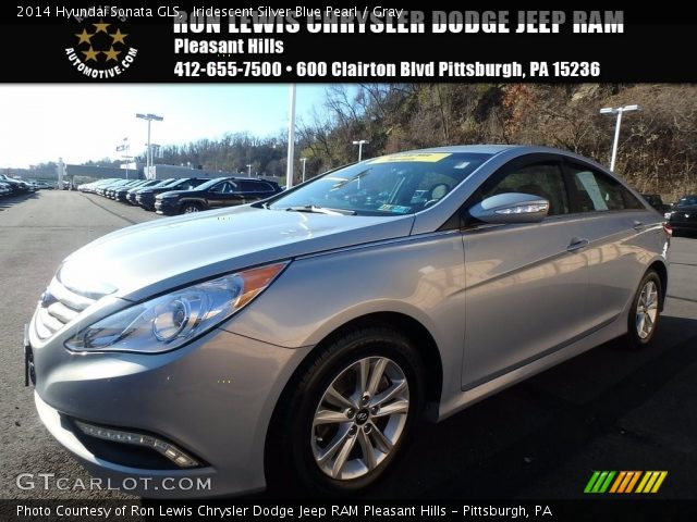 2014 Hyundai Sonata GLS in Iridescent Silver Blue Pearl