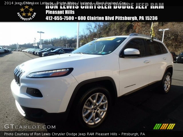 2014 Jeep Cherokee Latitude in Bright White