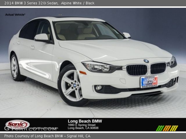 2014 BMW 3 Series 320i Sedan in Alpine White