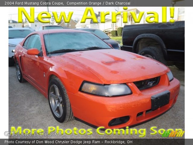 2004 Ford Mustang Cobra Coupe in Competition Orange