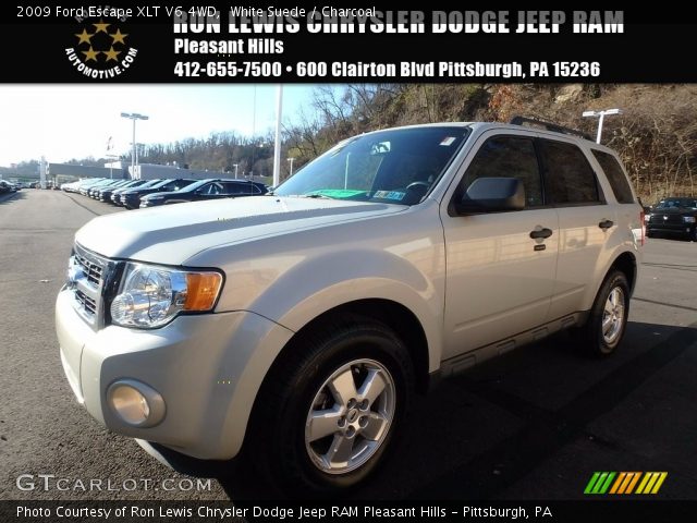 2009 Ford Escape XLT V6 4WD in White Suede