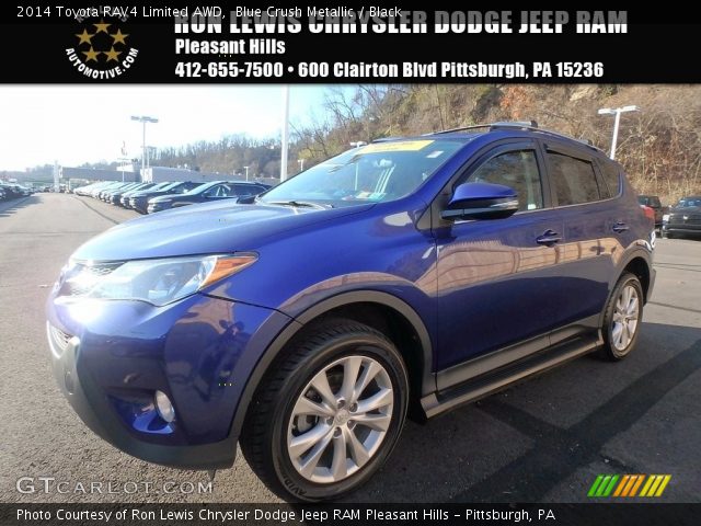 2014 Toyota RAV4 Limited AWD in Blue Crush Metallic