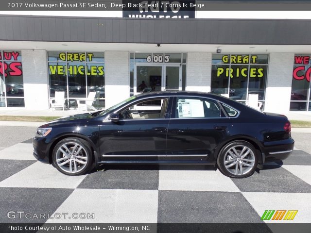 2017 Volkswagen Passat SE Sedan in Deep Black Pearl