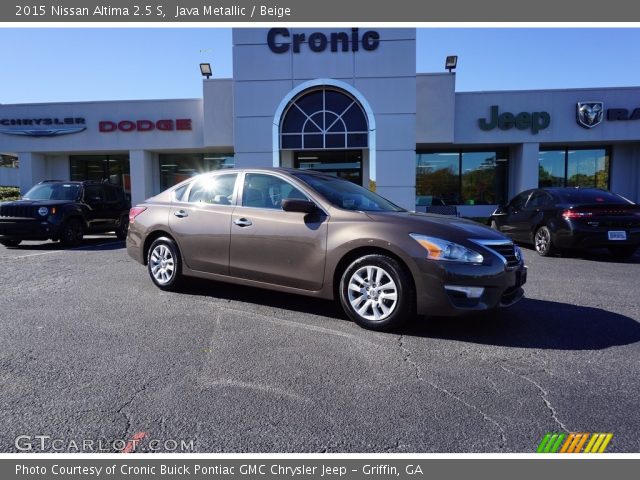 2015 Nissan Altima 2.5 S in Java Metallic