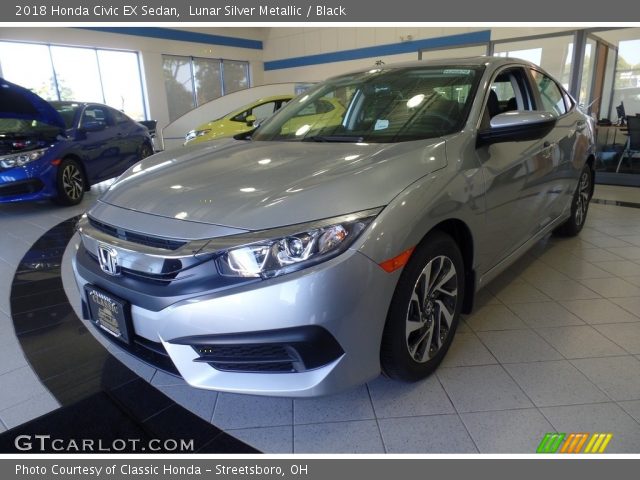 2018 Honda Civic EX Sedan in Lunar Silver Metallic