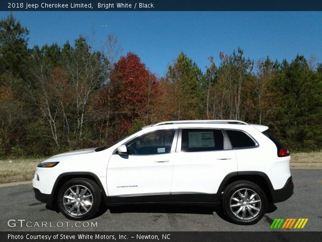 2018 Jeep Cherokee Limited in Bright White
