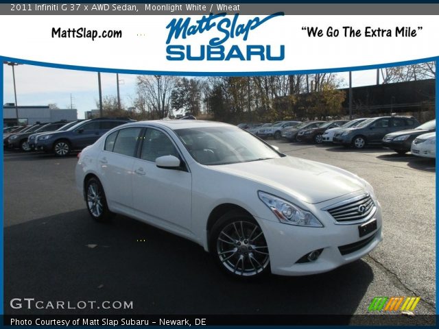 2011 Infiniti G 37 x AWD Sedan in Moonlight White