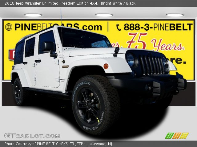 2018 Jeep Wrangler Unlimited Freedom Edition 4X4 in Bright White