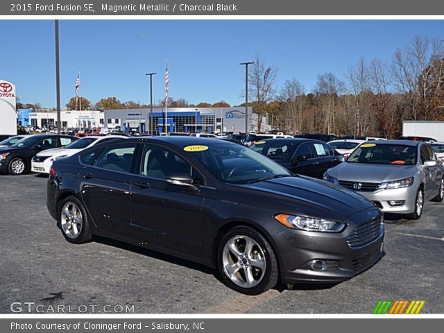 2015 Ford Fusion SE in Magnetic Metallic