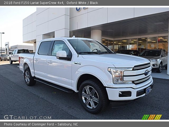 2018 Ford F150 Lariat SuperCrew 4x4 in Oxford White