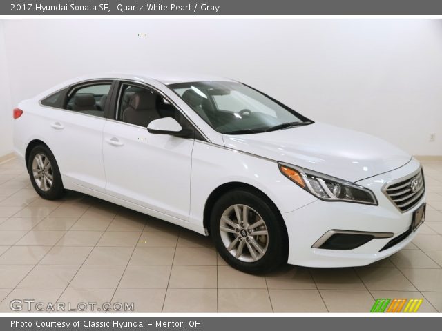 2017 Hyundai Sonata SE in Quartz White Pearl