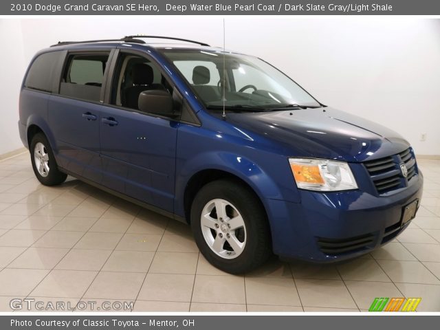 2010 Dodge Grand Caravan SE Hero in Deep Water Blue Pearl Coat