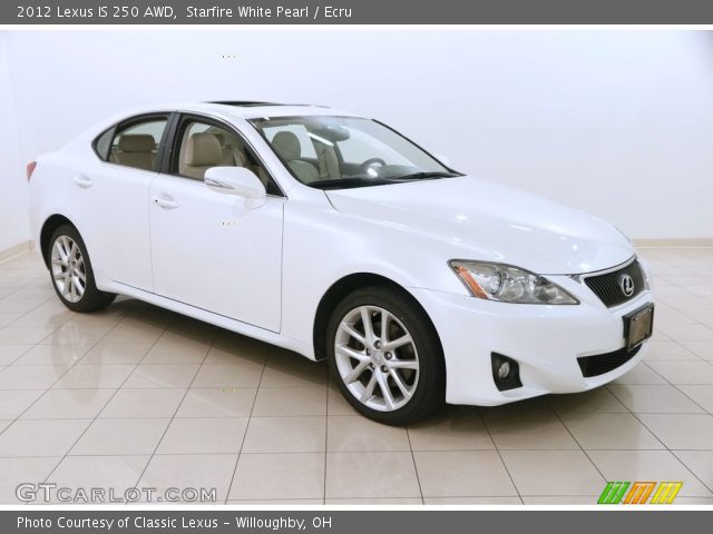 2012 Lexus IS 250 AWD in Starfire White Pearl