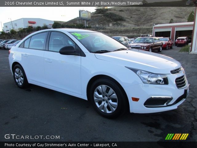 2016 Chevrolet Cruze Limited LS in Summit White