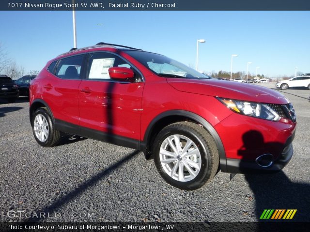 2017 Nissan Rogue Sport SV AWD in Palatial Ruby