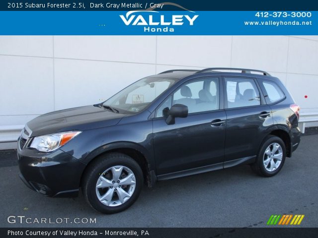2015 Subaru Forester 2.5i in Dark Gray Metallic