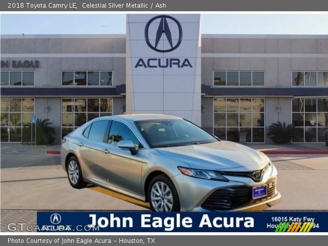 2018 Toyota Camry LE in Celestial Silver Metallic
