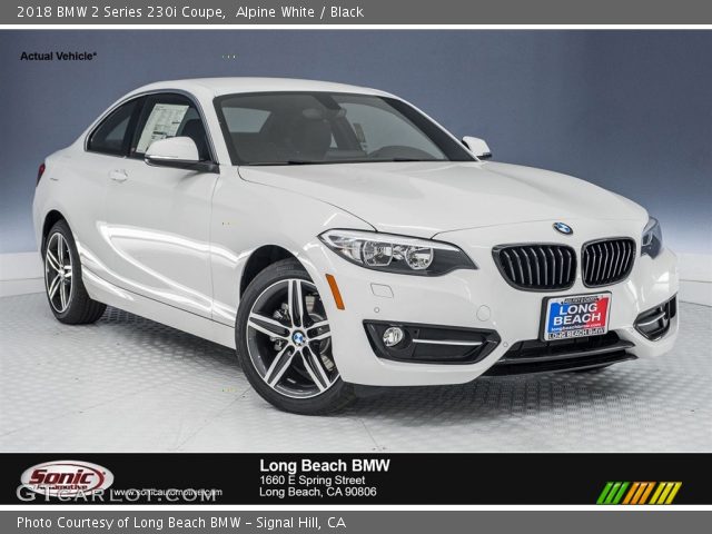 2018 BMW 2 Series 230i Coupe in Alpine White