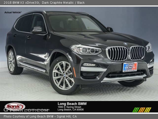 2018 BMW X3 xDrive30i in Dark Graphite Metallic