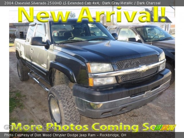 2004 Chevrolet Silverado 2500HD LS Extended Cab 4x4 in Dark Gray Metallic