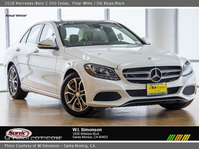 2018 Mercedes-Benz C 300 Sedan in Polar White