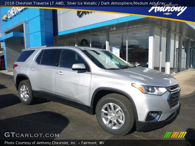 2018 Chevrolet Traverse LT AWD in Silver Ice Metallic