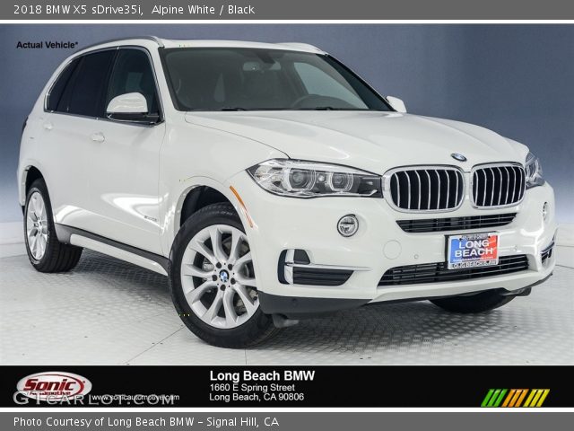 2018 BMW X5 sDrive35i in Alpine White