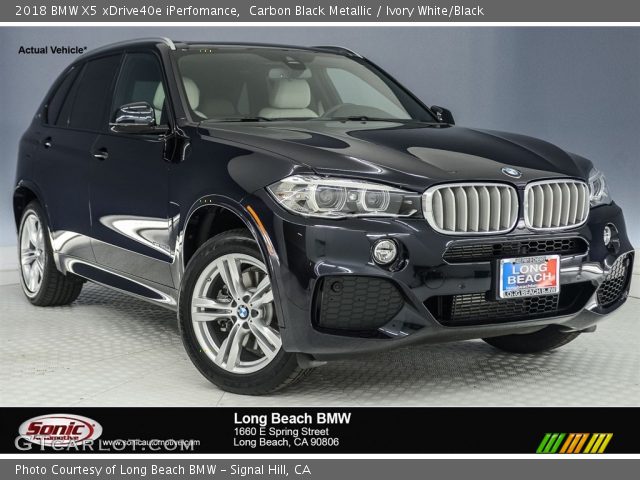 2018 BMW X5 xDrive40e iPerfomance in Carbon Black Metallic
