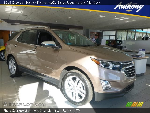 2018 Chevrolet Equinox Premier AWD in Sandy Ridge Metallic