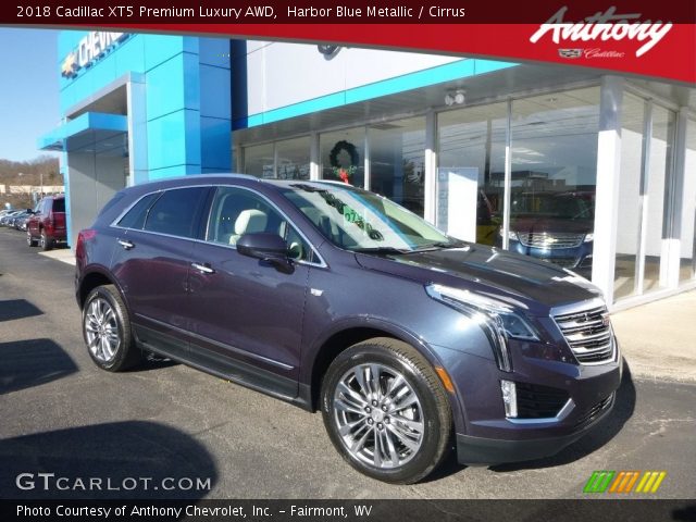 2018 Cadillac XT5 Premium Luxury AWD in Harbor Blue Metallic