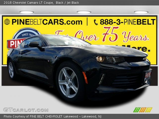 2018 Chevrolet Camaro LT Coupe in Black