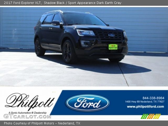 2017 Ford Explorer XLT in Shadow Black