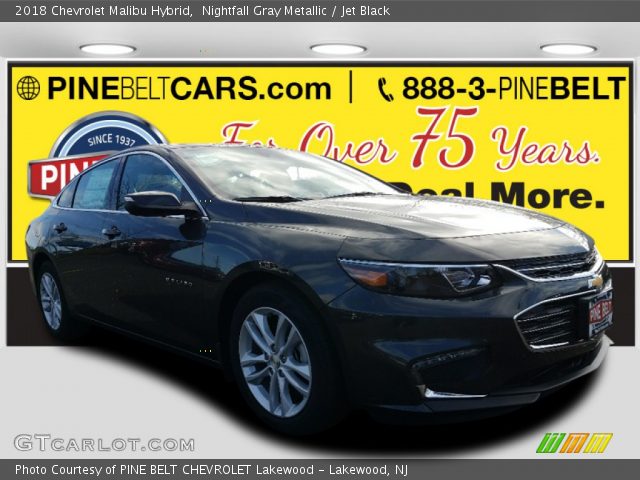 2018 Chevrolet Malibu Hybrid in Nightfall Gray Metallic