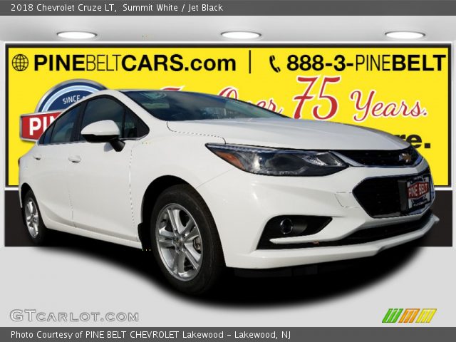 2018 Chevrolet Cruze LT in Summit White