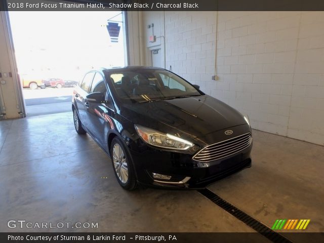 2018 Ford Focus Titanium Hatch in Shadow Black