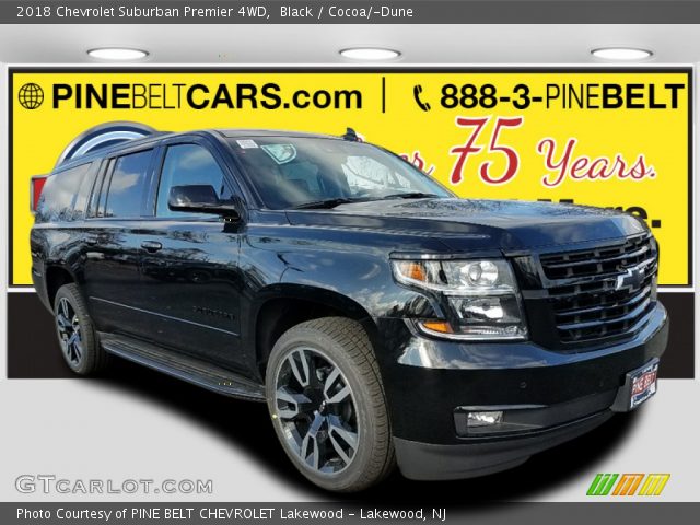 2018 Chevrolet Suburban Premier 4WD in Black