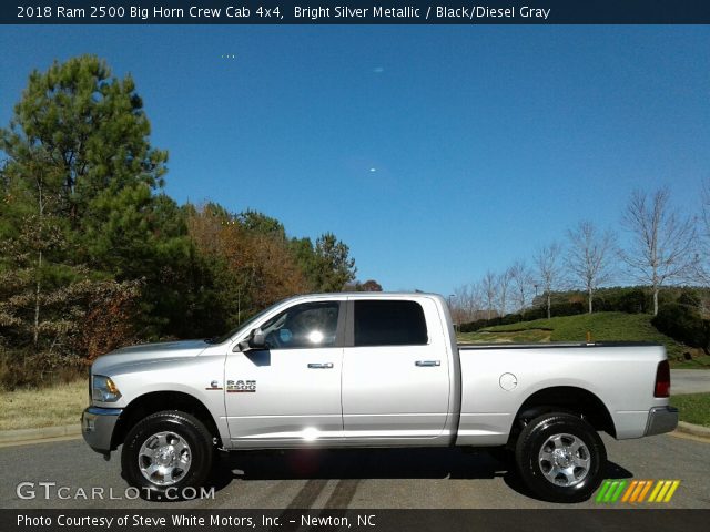 2018 Ram 2500 Big Horn Crew Cab 4x4 in Bright Silver Metallic