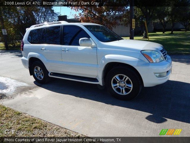 2008 Lexus GX 470 in Blizzard White Pearl