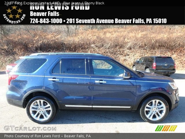 2017 Ford Explorer Limited 4WD in Blue Jeans