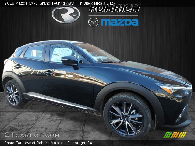 2018 Mazda CX-3 Grand Touring AWD in Jet Black Mica