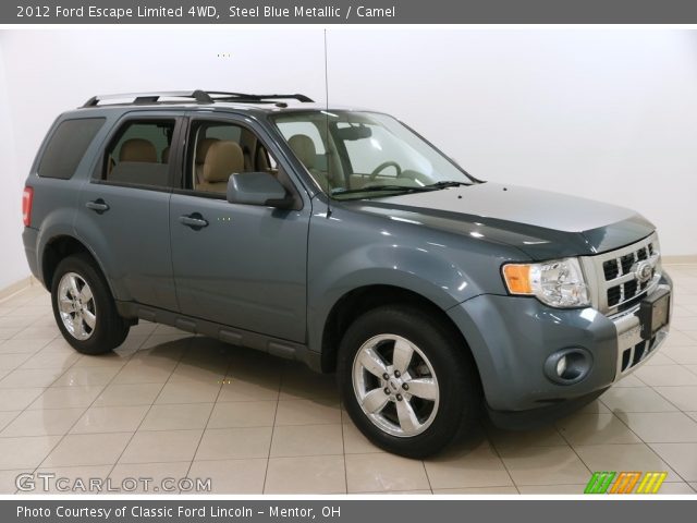 2012 Ford Escape Limited 4WD in Steel Blue Metallic