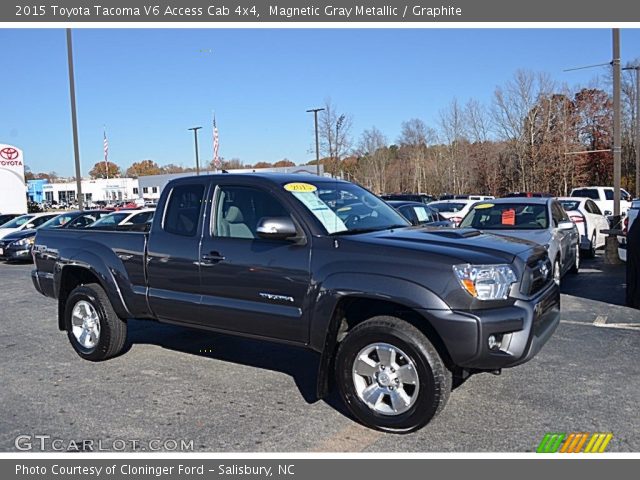 2015 Toyota Tacoma V6 Access Cab 4x4 in Magnetic Gray Metallic
