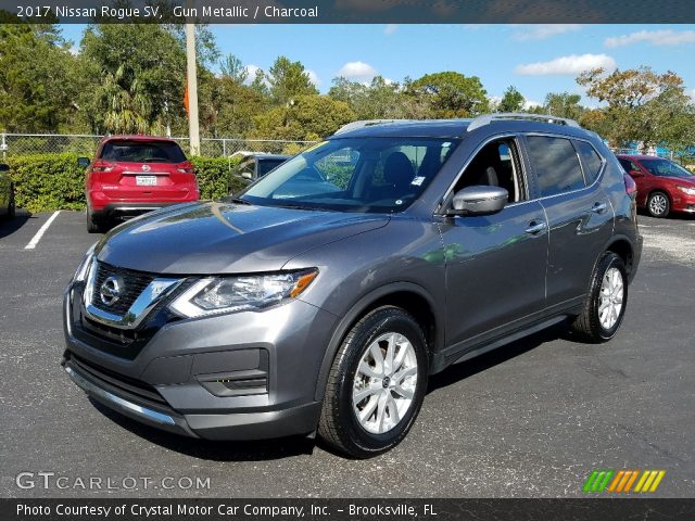 2017 Nissan Rogue SV in Gun Metallic