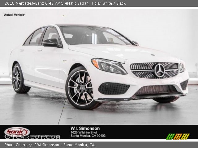 2018 Mercedes-Benz C 43 AMG 4Matic Sedan in Polar White