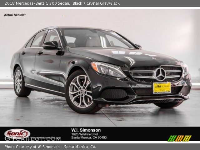 2018 Mercedes-Benz C 300 Sedan in Black