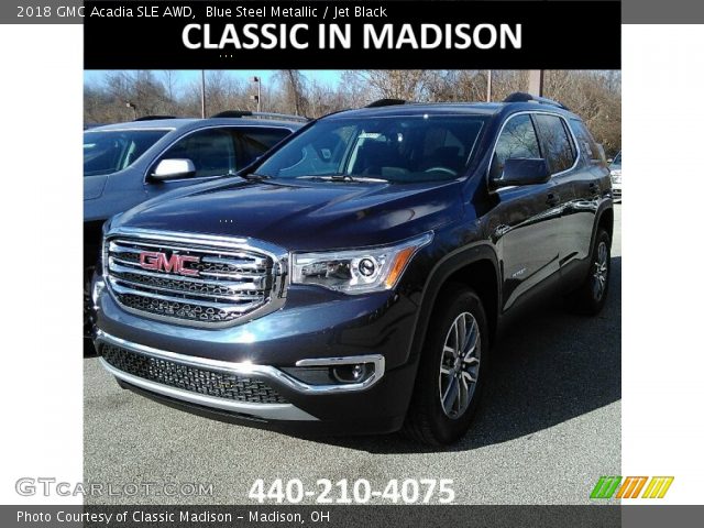 2018 GMC Acadia SLE AWD in Blue Steel Metallic