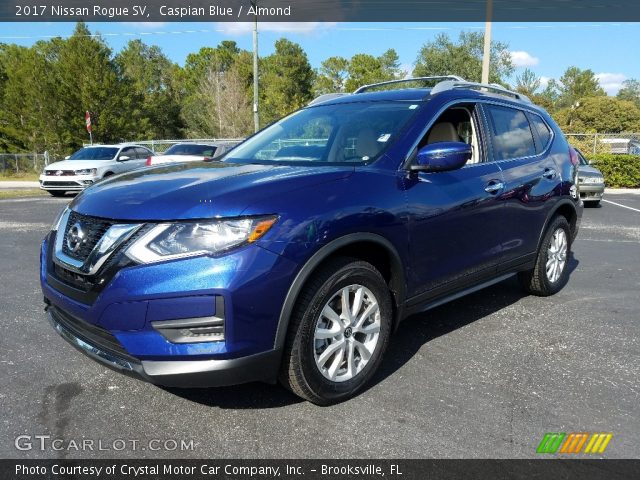 2017 Nissan Rogue SV in Caspian Blue